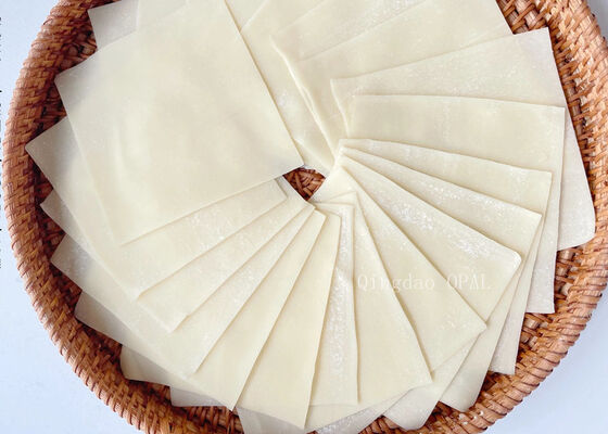 완탕 포장지 | BRC 및 할랄 인증 | EU 표준 공장