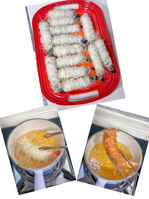 두바이 초콜릿 스프링롤 페이스트리 나선형 카타이피 반죽 | EU 표준 중국 공장 공급