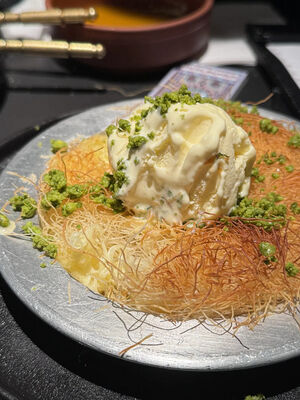 쿠나파 반죽. 유럽연합 표준 중국 공장, 패스트푸드 & 테이크아웨이 적응, 대량 공급